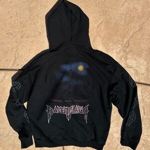 Balenciaga Paris Moon zip up